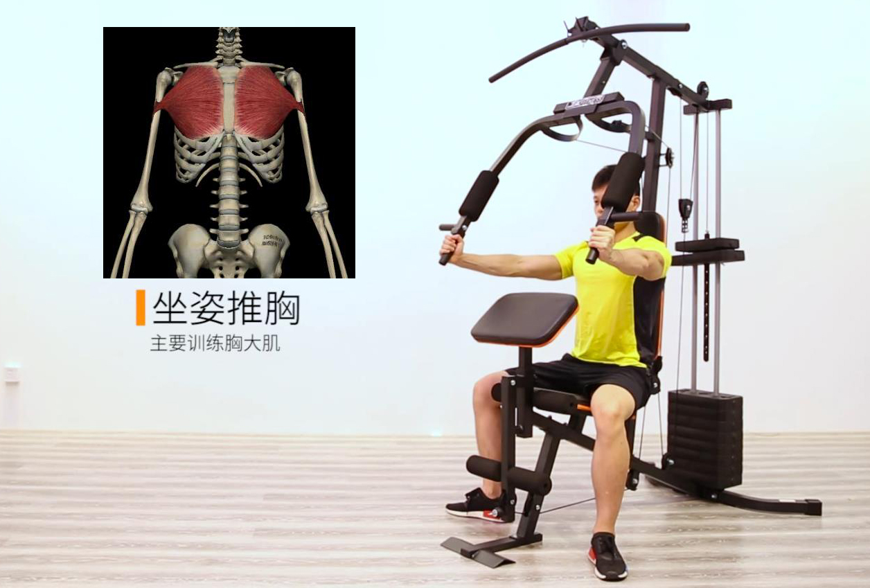 綜合訓練器安裝視頻教程_綜合訓練器安裝方法_多功能綜合訓練器安裝